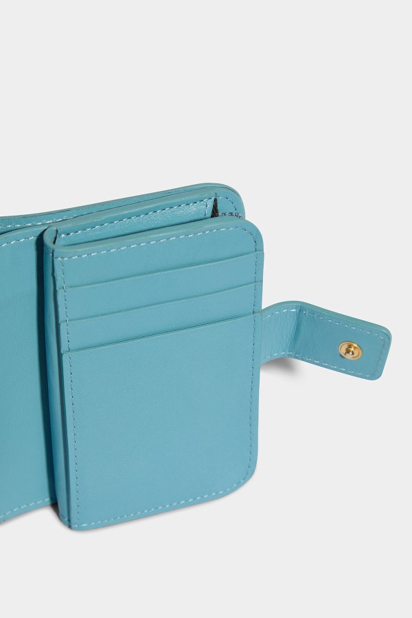 D2 Statement Wallet BLACK/LIGHT BLUE