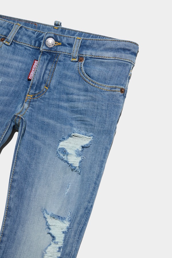 Kids Dsquared2 Denim Jeans BLUE