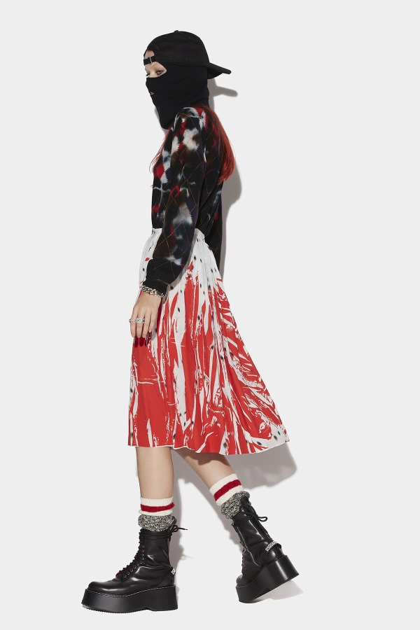 Loose Longuette Skirt