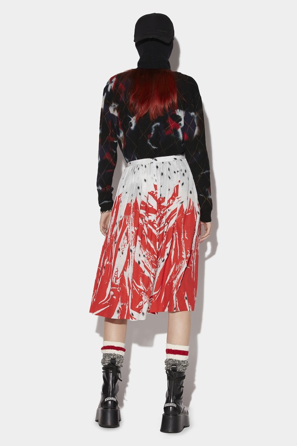 Loose Longuette Skirt