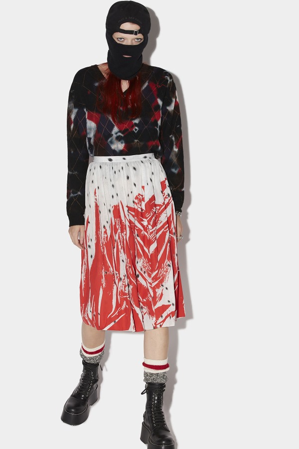 Loose Longuette Skirt