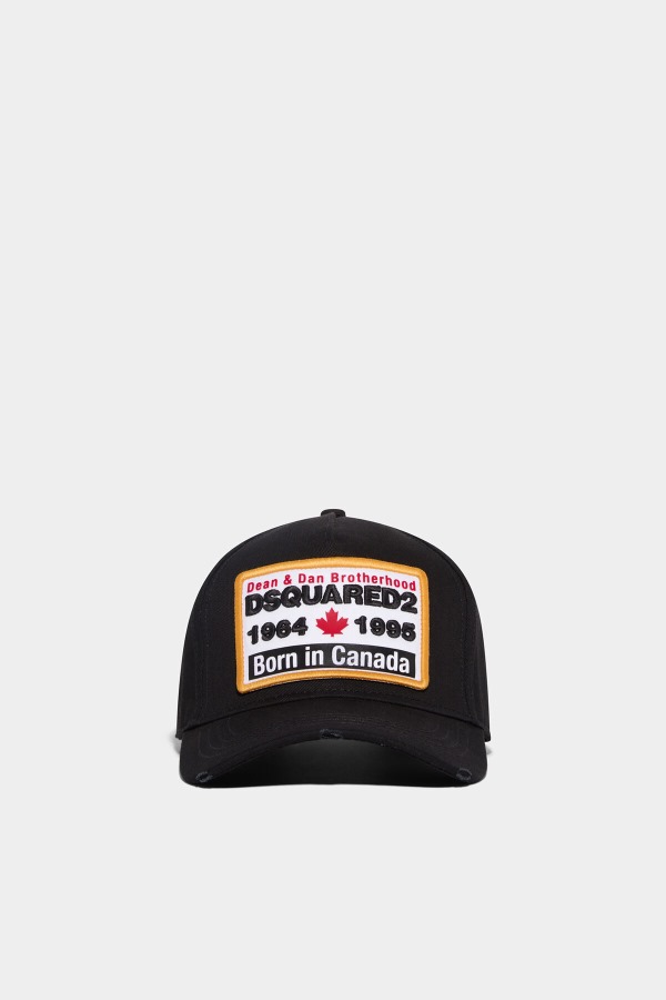 D2 Baseball Cap BLACK1 D2