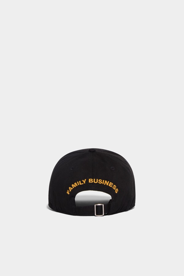 D2 Baseball Cap BLACK1 D2