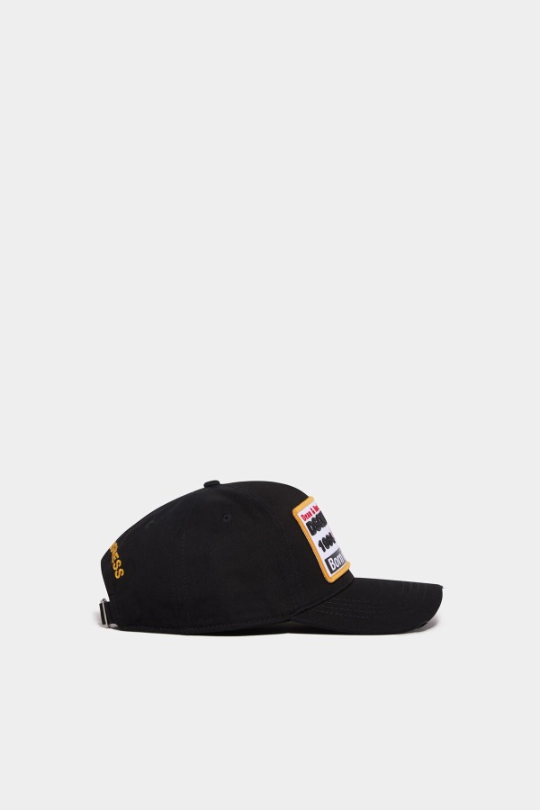 D2 Baseball Cap BLACK1 D2