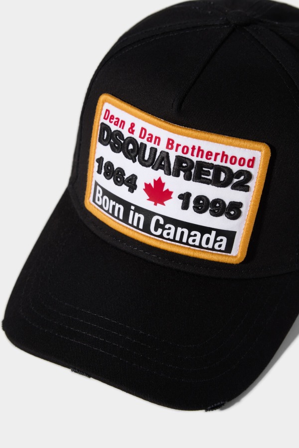 D2 Baseball Cap BLACK1 D2