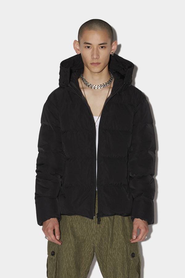 64/95 Arrow Puffer Jacket YELLOW/BLACK