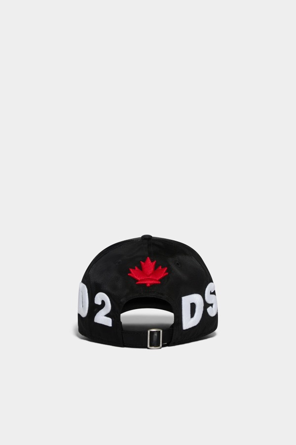 Dsquared2 Logo Baseball Cap BLACK D2 BLACK