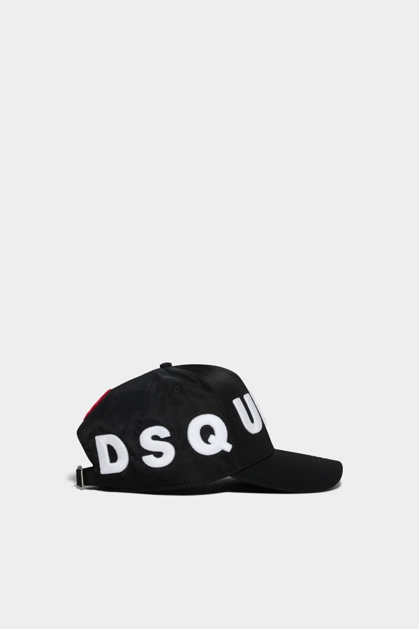Dsquared2 Logo Baseball Cap BLACK D2 BLACK