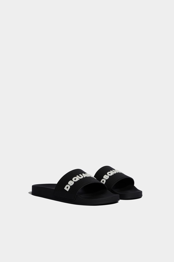 Dsquared2-Logo Slides BLACK/GREEN
