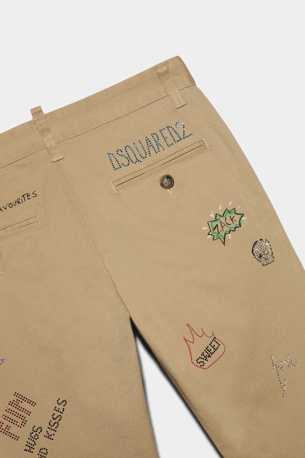 Dsquared2 Kids Pants CREAM BEIGE