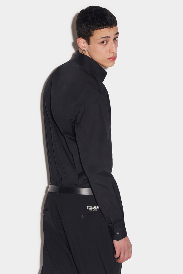 Mini Logo Relax Dan Shirt WHITE/BLACK