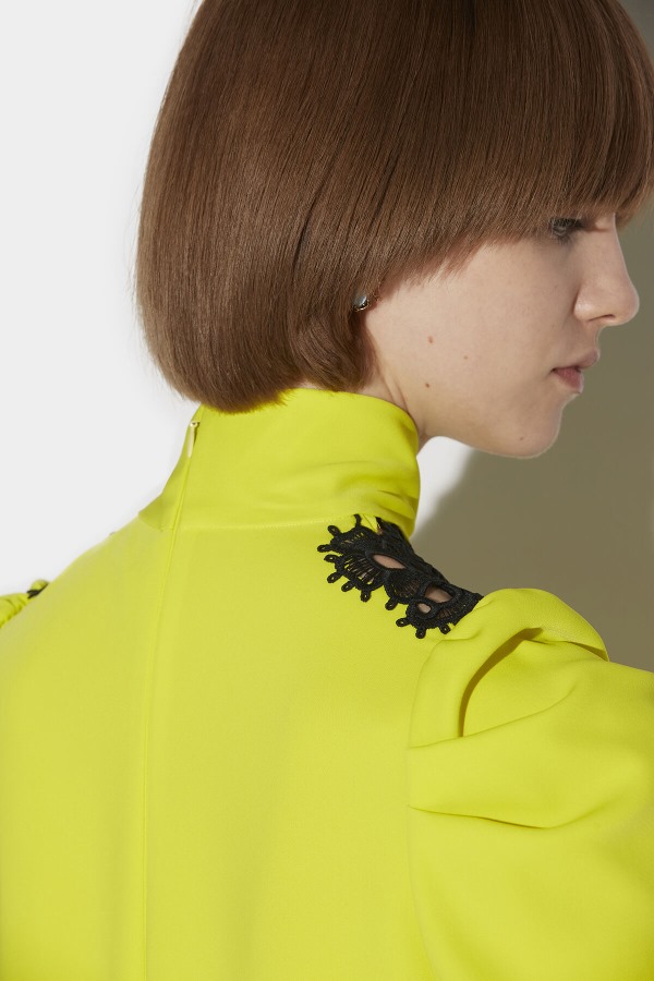Intarsia Minidress