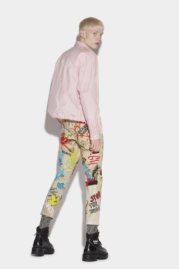 Street Art Hockney Trousers
