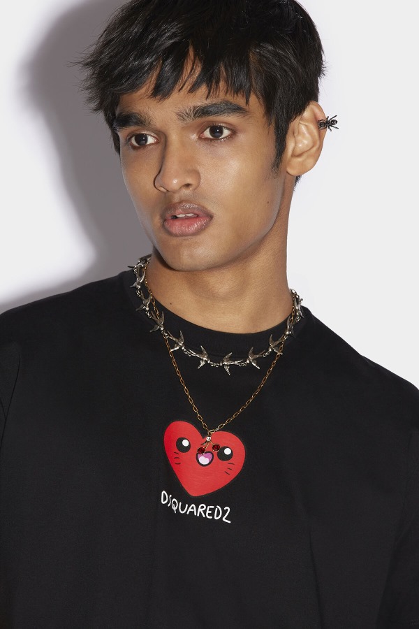Heart Me T-Shirt D2 BLACK