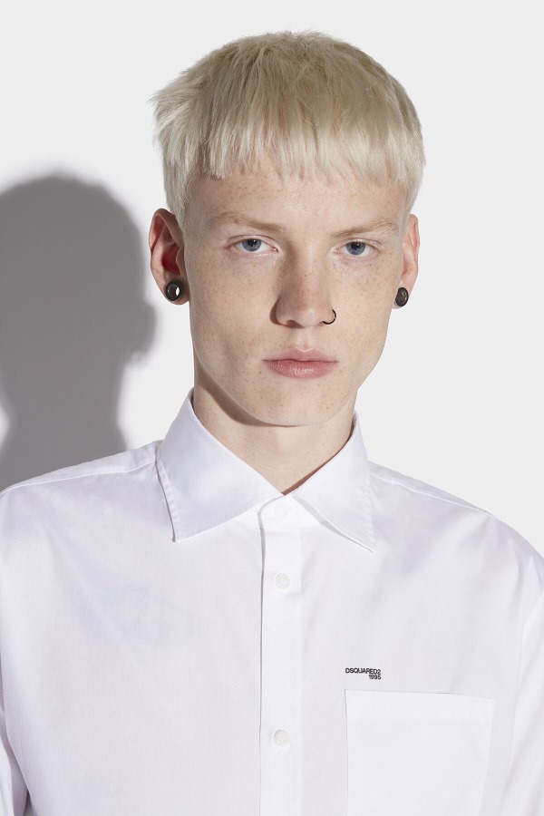 Mini Logo Relax Dan Shirt WHITE