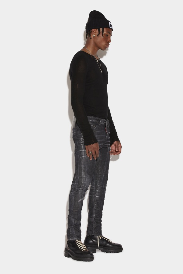 Medium Clean Black Wash Sexy Twist Jeans
