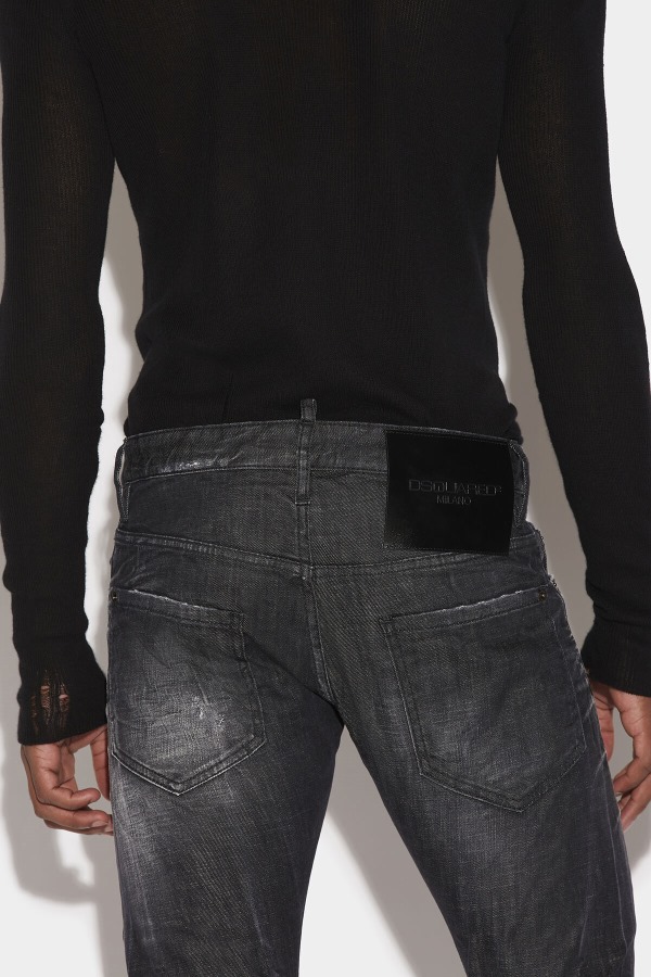 Medium Clean Black Wash Sexy Twist Jeans