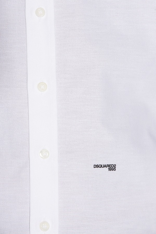 Mini Logo 70\'s Shirt WHITE/LIGHT BLUE