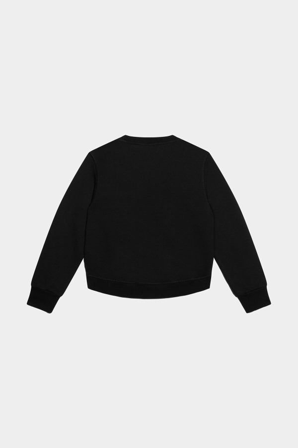 D2Kids Icon Spray Sweatshirt FUCHSIA/WHITE