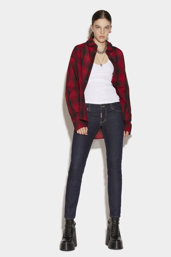 Dark Rinse Wash Jennifer Jeans
