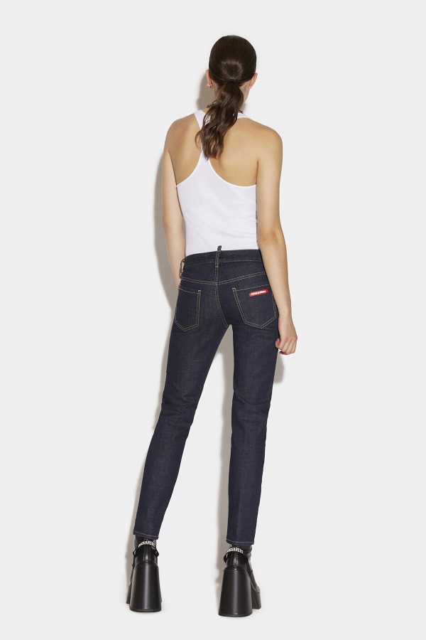 Dark Rinse Wash Jennifer Jeans