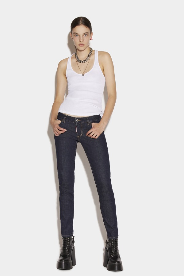 Dark Rinse Wash Jennifer Jeans