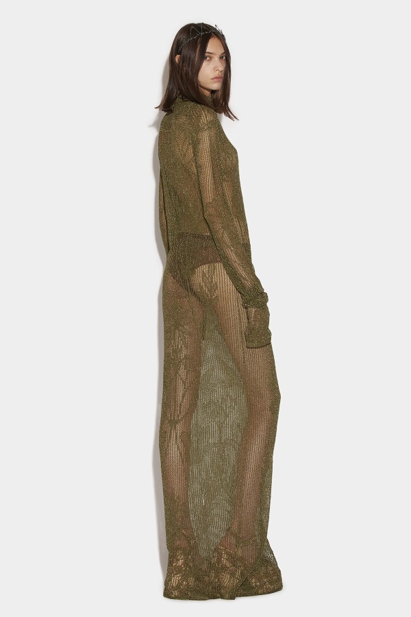 Turtleneck Longsleeve Dress