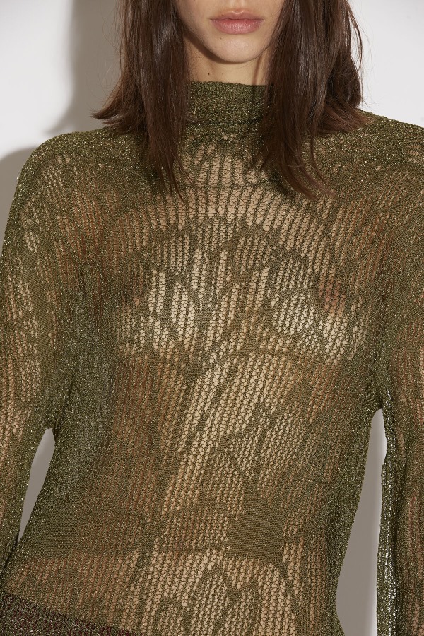 Turtleneck Longsleeve Dress