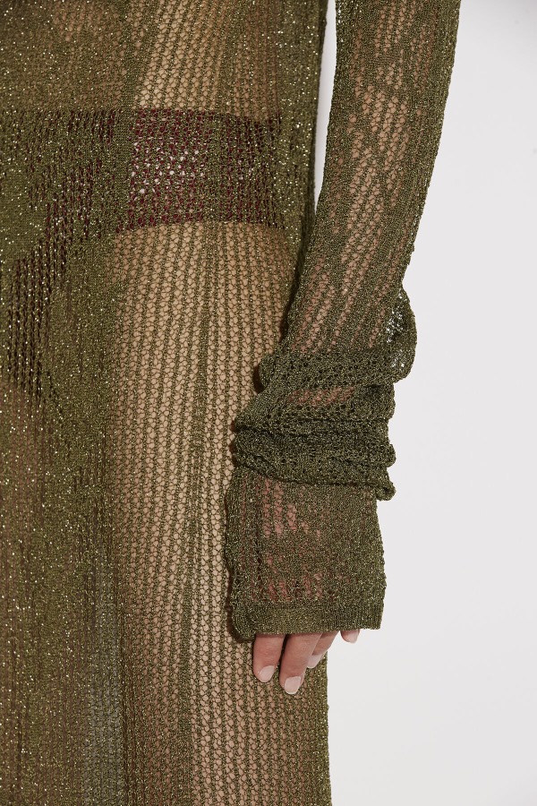 Turtleneck Longsleeve Dress