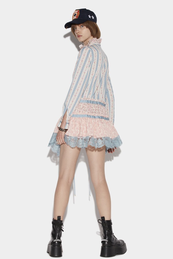 Ruffle Minidress