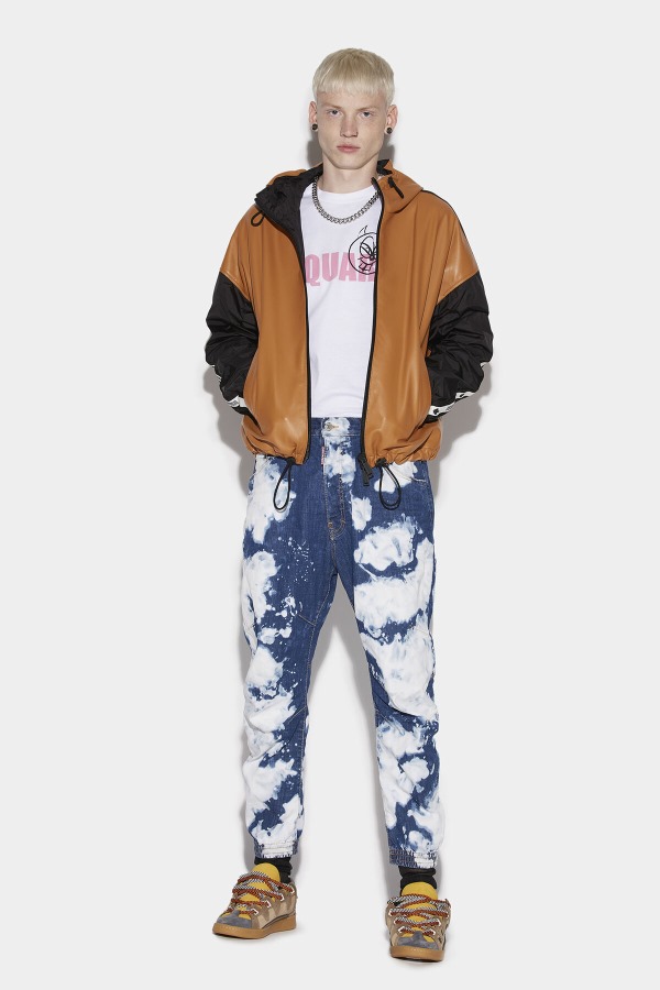 Medium Ace Wash Elastic Combat Jeans