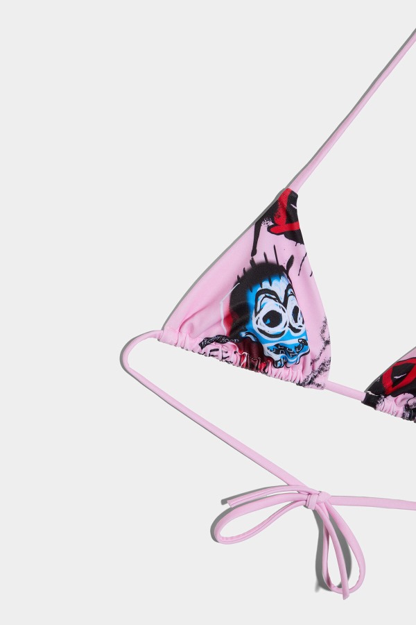 Yankee Doodle Triangle Bikini Top