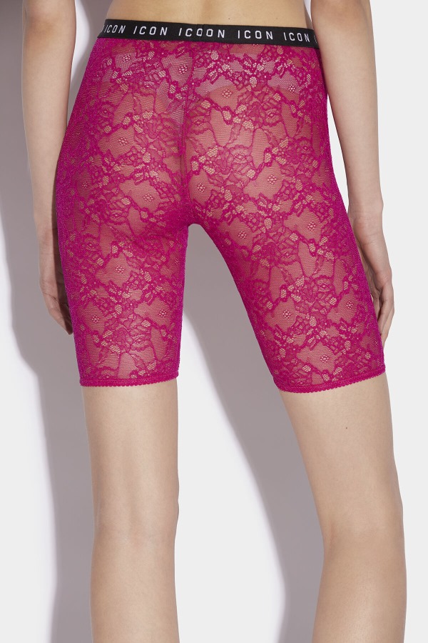 Be Icon Bike Short BLACK/CYCLAMEN