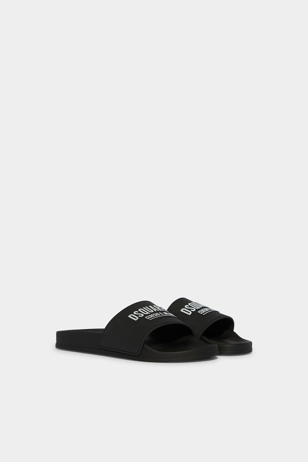 Dsquared2 Slides BLACK D2