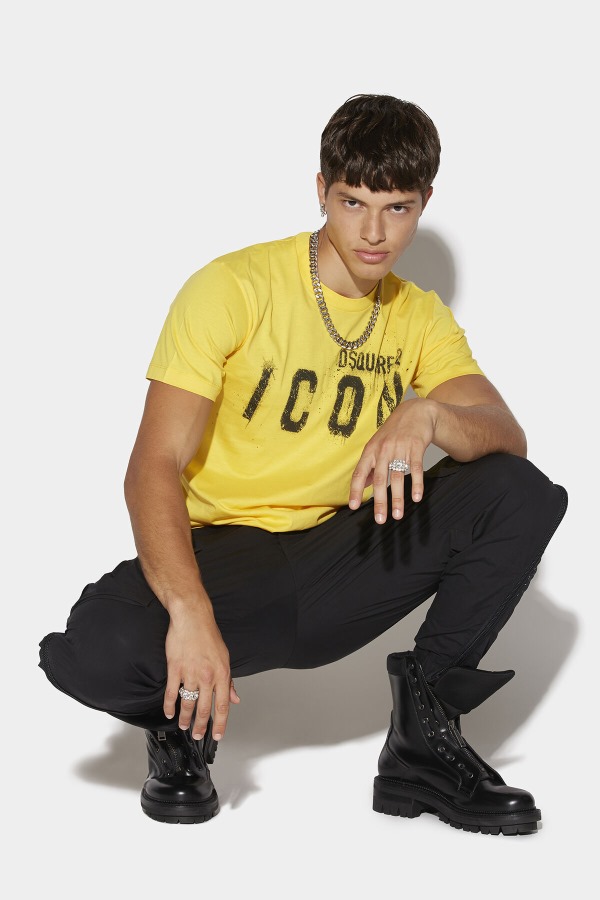 Icon Spray Cool T-Shirt WHITE/FANTASY