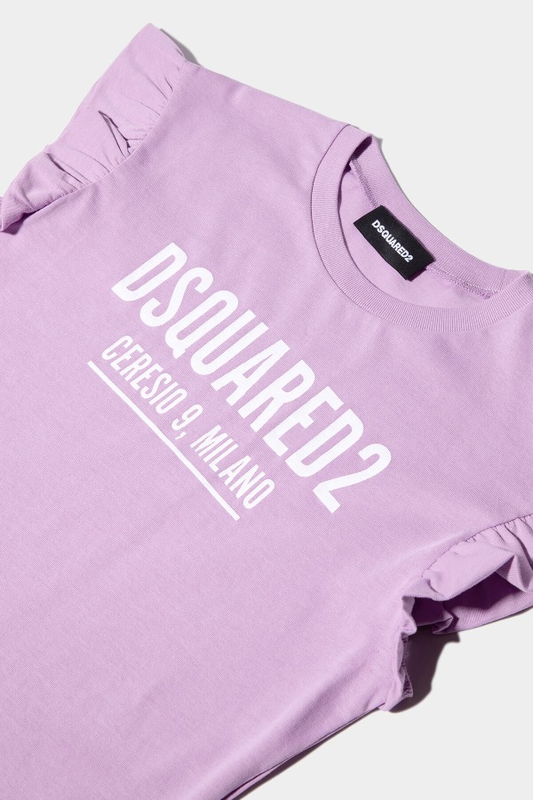 D2Kids Tank Top WHITE/ORCHID