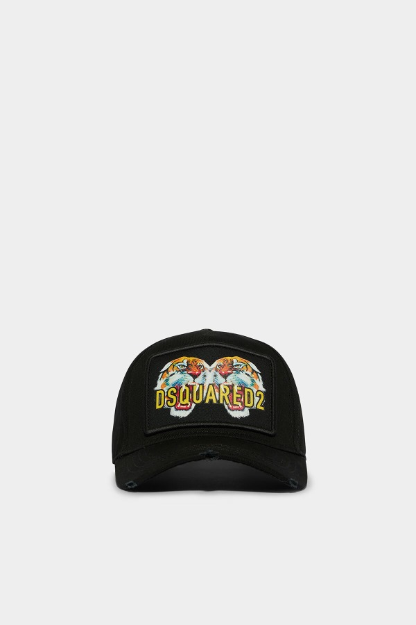 Chinese NY Baseball Cap BLACK/RED