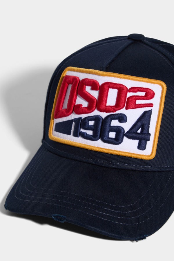 Dsq2 Baseball Cap NAVY/FANTASY
