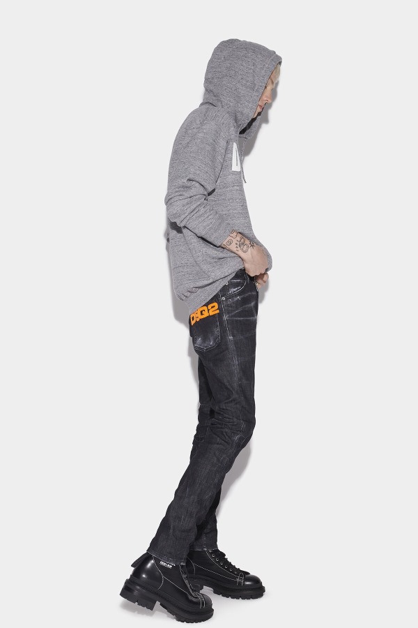 Medium Clean Black Wash Cool Guy Jeans