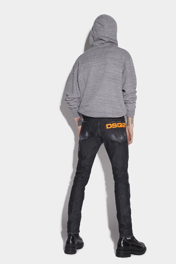 Medium Clean Black Wash Cool Guy Jeans
