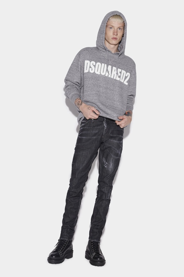 Medium Clean Black Wash Cool Guy Jeans