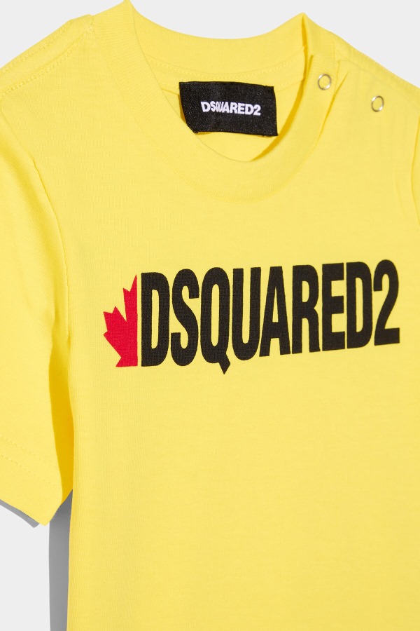 D2Kids T-Shirt LEMON YELLOW/BLACK