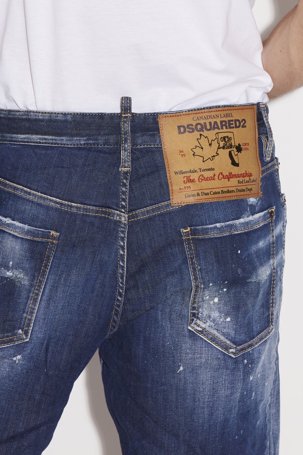 Marine Denim Shorts
