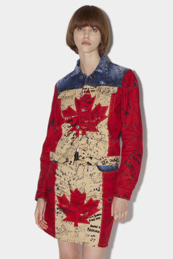 Doodle Flag Boy Jacket
