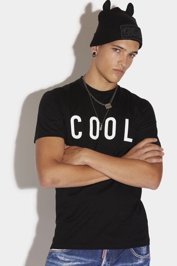 Cool T-Shirt WHITE/RED D2 WHITE