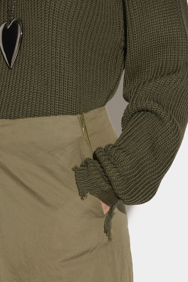 Inverted Pleat Skirt