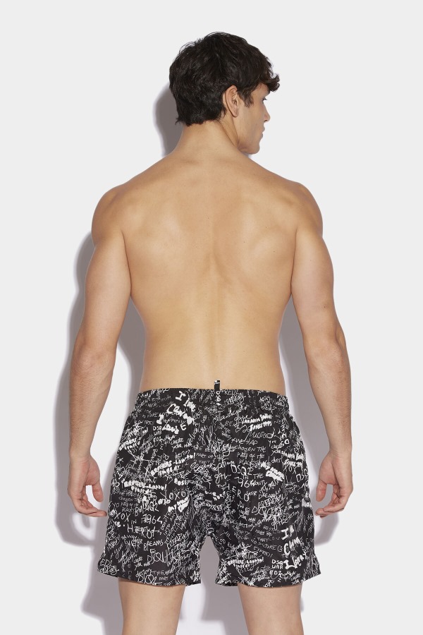Scribbles Midi Boxer
