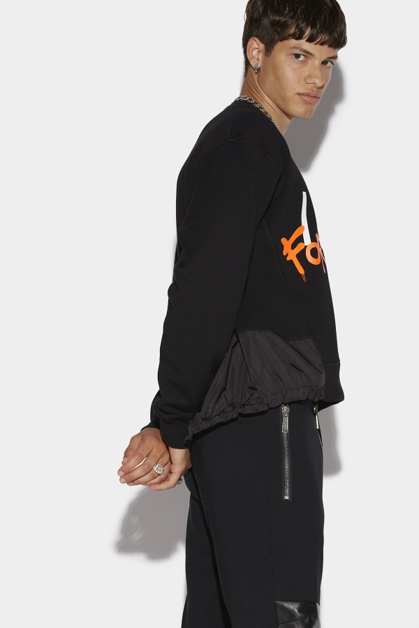 Icon Forever Sweatshirt WHITE/BLACK