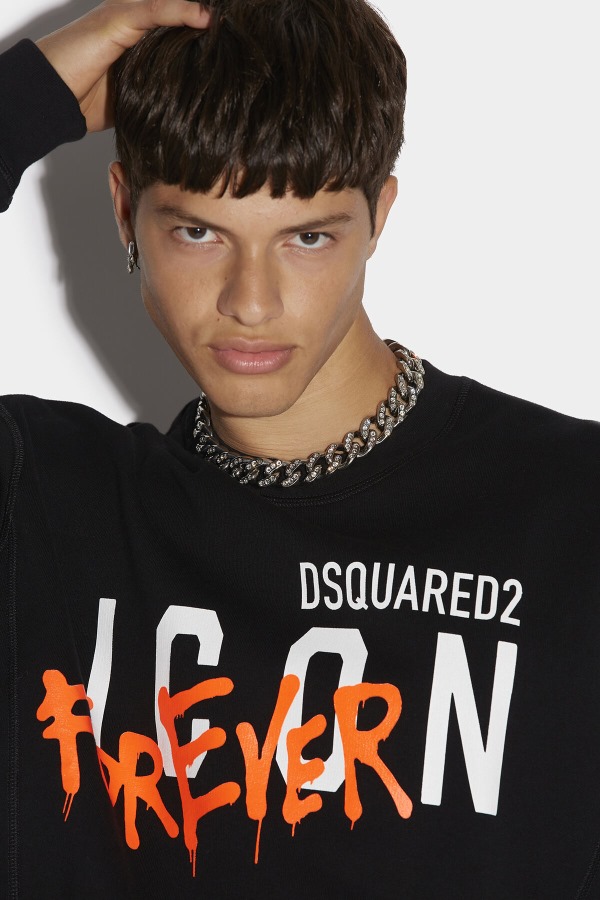 Icon Forever Sweatshirt WHITE/BLACK