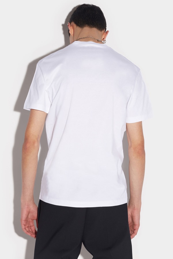 Dsquared2 Cool T-Shirt WHITE/RED